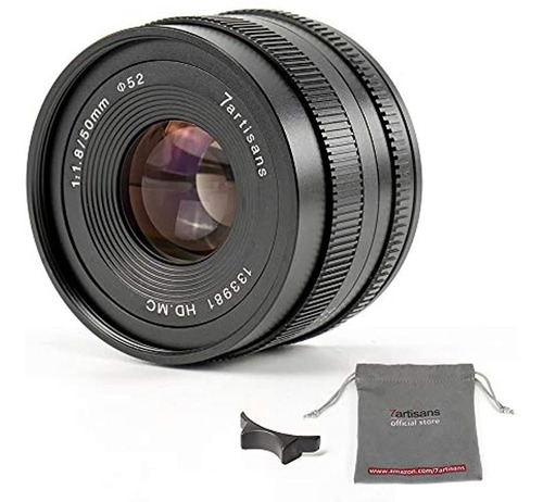 Directo De Fabrica 7artisans 50mm F18 Apsc Lente De Enfoque