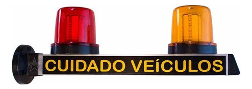 Sinalizador De Garagem Led Entrada E Saida Veículos St765