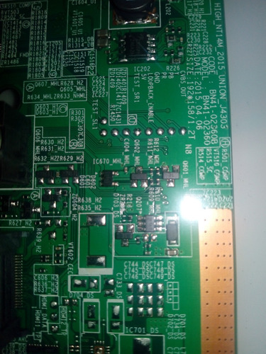 Tarjeta Main Bn41-02360b Pantalla Samsung Un32j4300af (Usado)