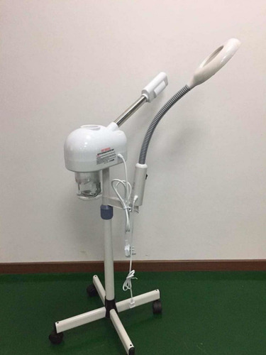 Imagen 5 de 5 de Vaporizador Ozono Pedestal Profesional 3 En 1 Lampara Lupa