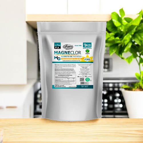 Cloreto De Magnésio P.a Unilife 2 X 1kg