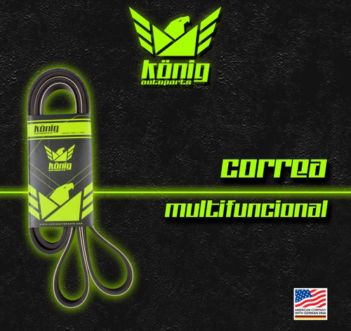 Correa Unica Chery Orinoco 1.8 Tiggo 2.0 Sincronico 6pk1540
