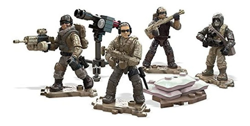 Mega Construx Call Of Duty Desert Troop Pack Conjunto De Con