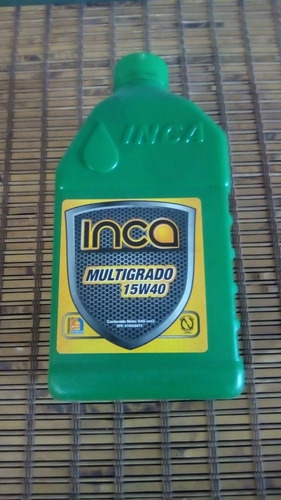 Aceite Inca 15w-40 Mineral 