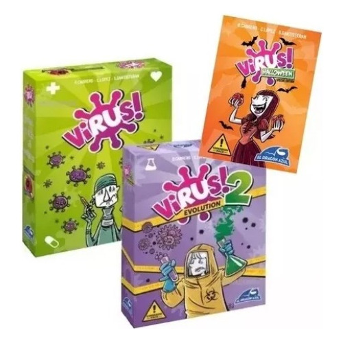 Juego De Cartas Virus! + 2 Expansiones (para Imprimir)