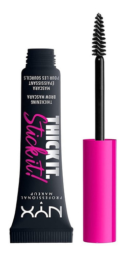 Gel Fijador Para Cejas Thick It Stick It Nyx Cor 08 Preto