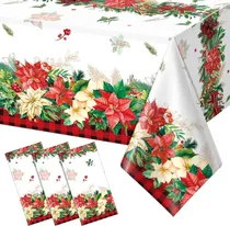 Comprar Manteles Para Fiestas Mashan Pack X3 274 X 137