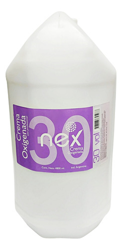 Crema Oxigenada Oxidante 30 Vol Nex Bidón X 4.8 Litros