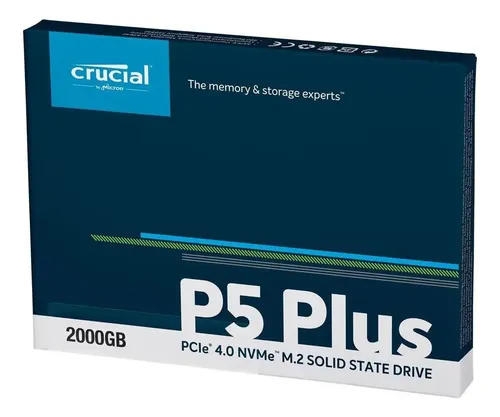 Crucial P5 Plus 2TB NVMe M.2 SSD 動作確認済み Ssd 2tb Crucial P5 Plus M.2 Nvme 2280 Pcie Gen 4.0 Velocidade