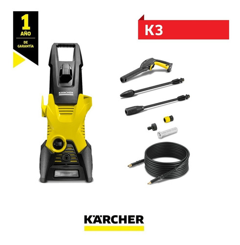 Imagen 1 de 8 de Hidrolavadora Karcher K3 1700 Psi + Envío Gratis