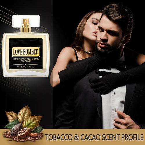 Love Bombed, Pheromone Cologne For Men,enhanced Scents