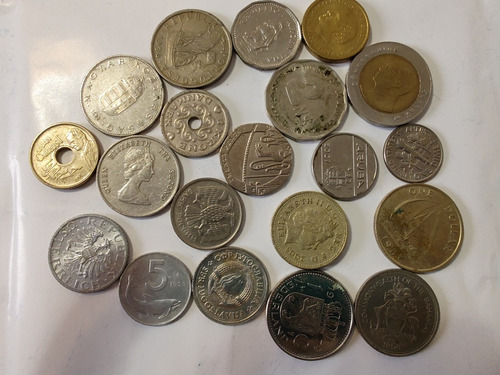 20 Monedas Extranjeras 19 Países Diferentes (aa1020