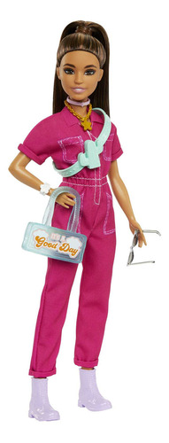 Barbie La Película Muñeca Traje De Moda Rosa Con Accesorios