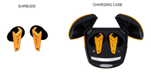Auricular Wireless Lamborghini Tws700 Amarillo