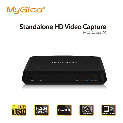 Placa De Captura Mygica Hd Cap X2 Livestream - Hd 1920x1080p
