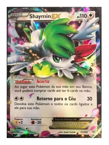 Card Pokemon Shaymin Ex