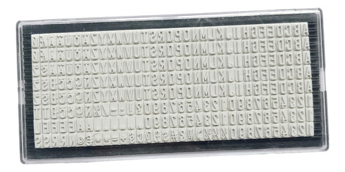 Sello De Letras, Placa, Nombre, Dirección, Accesorio De 4mm