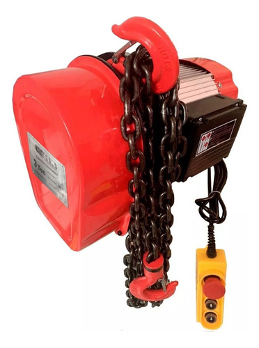 Imagen 2 de 3 de Diferencial Polipasto Eléctrica De Cadena 3 Tonelada X 3 M