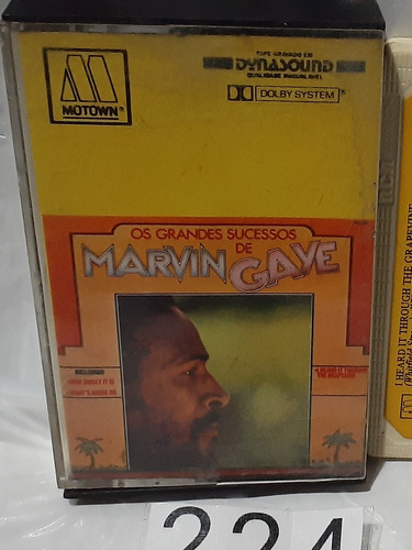 Marvin Gaye Os Grandes Sucesos Cassette 