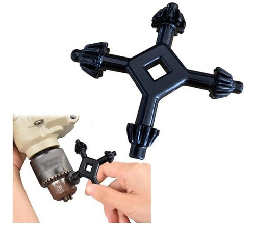 Llave Mandril 4 En 1 Taladro Multifunción Cuatro En Uno