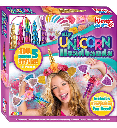 Klever Kits Crea Tu Propia Diadema De Unicornio Kit De Arte 