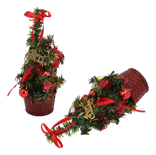 Mesa Con Forma De Mini Árbol De Navidad Artificial, Bonito E