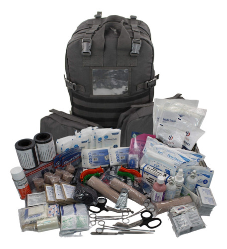 Mochila Médica Luminary Stomp Completamente Equipada Con Pri