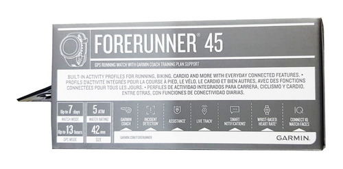 Imagen 2 de 3 de Reloj Garmin Forerunner 45 Gps