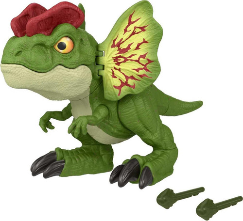 Mattel Jurassic World Dilofosaurio Con Disparador Y Sonido