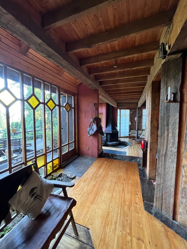 Imagen 5 de 29 de Pucon, Excelente Casa Con Vista Y Acceso A Lago