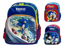 Comprar Mochila, Lonchera Cartuchera Sonic Oficio, Nuevo 