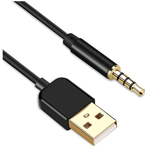 3 De 5 Mm Jack Macho Cargo Usb Y Cable De Datos iPod Sh...