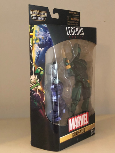 Genis-vell Marvel Legends (baf Para Armar A Kree Sentry)