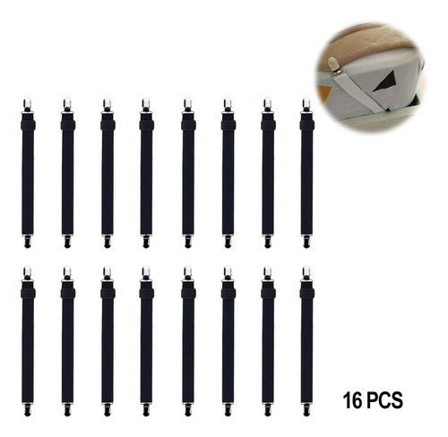 Dmw - 16 Clips Sujetadores Para Sábanas Elásticas