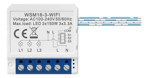 Módulo Interruptor Inteligente Avatar Wifi Tuya Zigbee 3 Via