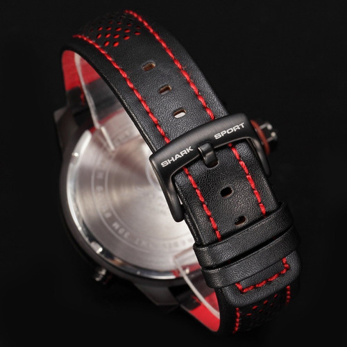 Reloj Shark Sh207 Fecha, Doble Zona Horaria