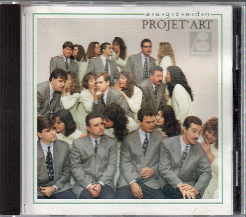 Cd - Projet'art - Segredo - Raridade - Frete Grátis