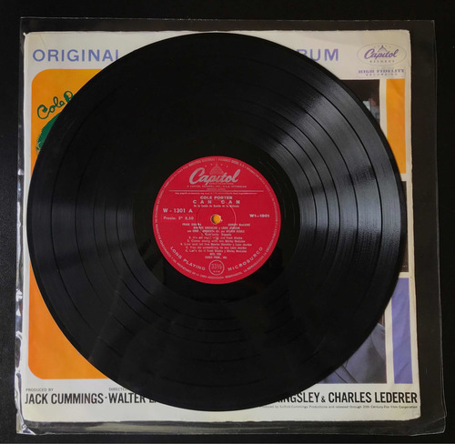 Vinilo Frank Sinatra Shirley Maclaine Can Can Che Discos (Usado)