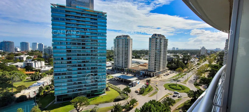 Departamento En Torre Tressesenta Piso Alto Al Frente