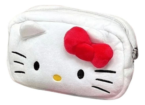 Estuche De Felpa Para Lápices Hello Kitty 