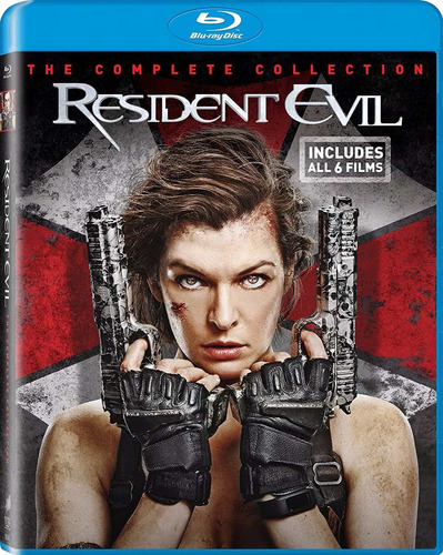 Blu-ray Resident Evil Complete Collection / Incluye 6 Films