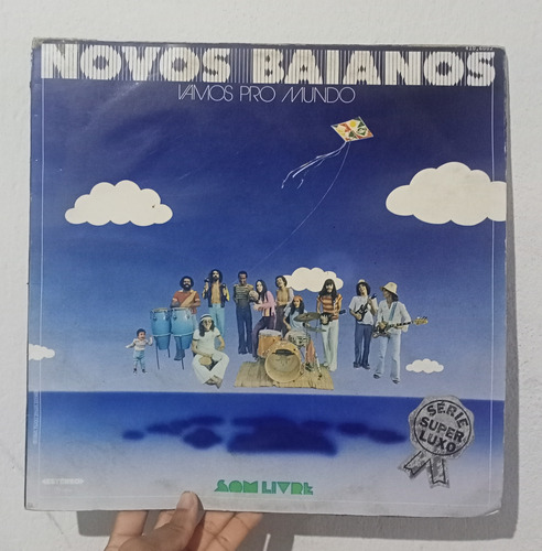 Lp Vinil Novos Baianos - Vamos Pro Mundo (original/mpb/1974)