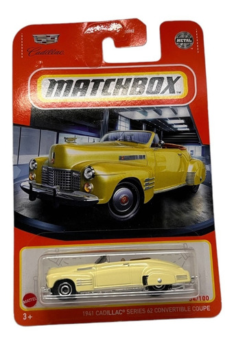 Matchbox 1941 Cadillac Series 62 Convertible Coupe