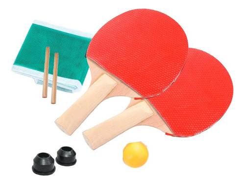 Set De Ping Pong Para Niños. Se Instala En Cualquier Mesa