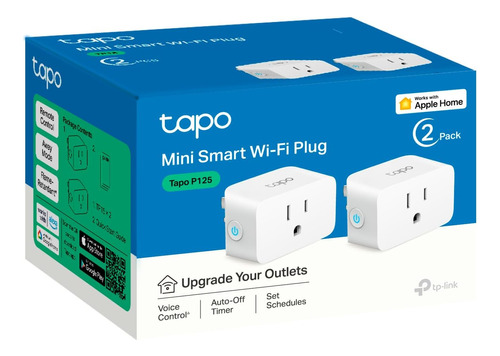 Tp-link Tapo Homekit Smart Plug Mini, Diseño Compacto, Max, 
