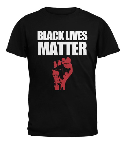 Black Lives Matter Camiseta Negra Para Adultos - 2xl