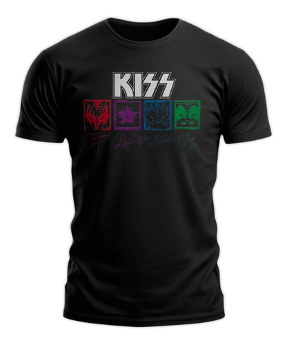 Polera Gustore De Kiss Autografiada