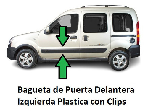 Renault Kangoo 2016 Bagueta Puerta Delantera Izquierda