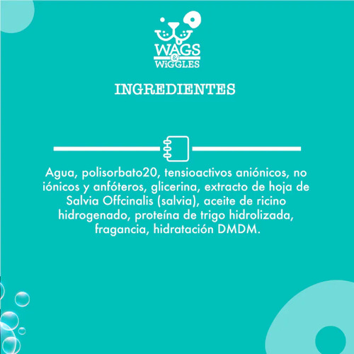 Wags & Wiggles Shampoo Perro Limpieza Profunda Mal Olor 473m