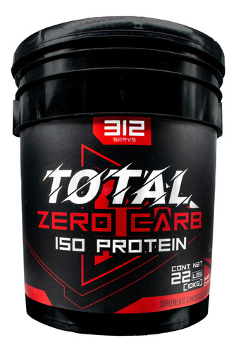 Suplemento En Polvo Total Nonstop Proteína Zero Sabor Rompope En Cubeta De 10kg